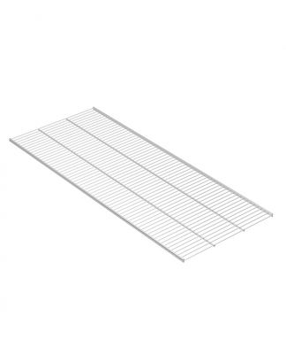 Полка сетчатая GSh 120х40 белый, купить в Сыктывкаре