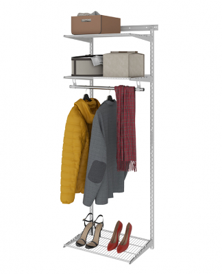 Гардеробная система Basic G60 белая, купить в Сыктывкаре