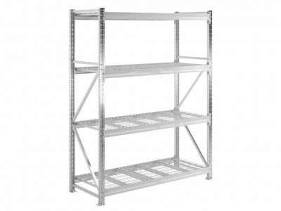 Стеллаж MS Pro 250/150x60/4 b с сетчатыми полками, купить в Сыктывкаре