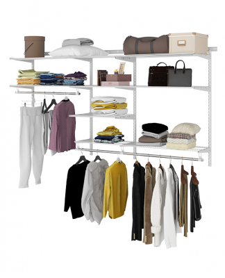 Гардеробная система Optima G240 белая, купить в Сыктывкаре