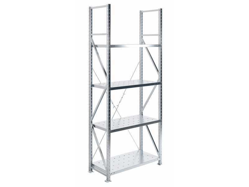 Стеллаж MS U 250/100x50/4 (Нагрузка на полку 300), купить в Сыктывкаре