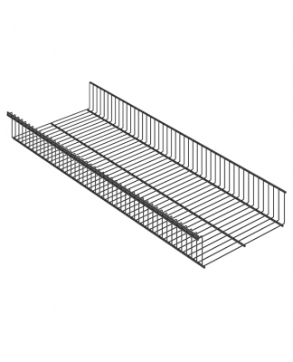 Полка-корзина GSb 90х30 графит, купить в Сыктывкаре