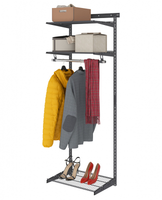 Гардеробная система Basic G60 графит, купить в Сыктывкаре