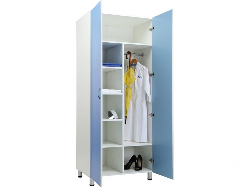 Шкаф для палат MF LH-2 1980 голубой, купить в Сыктывкаре