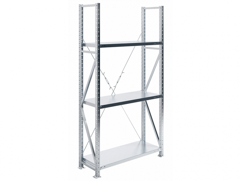 Стеллаж MS U 200/100x40/3 (Нагрузка на полку 300), купить в Сыктывкаре