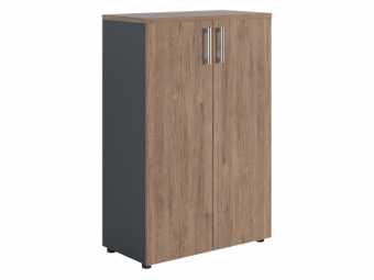 Шкаф NW 1280 закрытый темный орех/антрацит, купить в Сыктывкаре