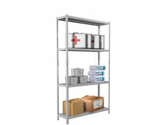 Стеллаж MS Standart 150KD/75x40/4, купить в Сыктывкаре