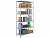 Стеллаж металлический MS Standart 220/100x40/6, купить в Сыктывкаре