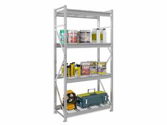 Стеллаж MS Pro 250/150x60/4 с сетчатыми полками, купить в Сыктывкаре