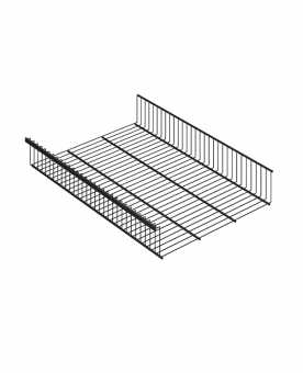 Полка-корзина ПРАКТИК Home GSb 60х40 графит, купить в Сыктывкаре