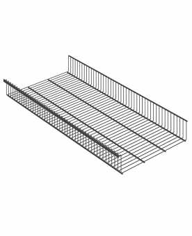 Полка-корзина ПРАКТИК Home GSb 90х40 графит, купить в Сыктывкаре
