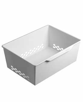 Корзина пластиковая ПРАКТИК Home GBP 60х20 белая, купить в Сыктывкаре