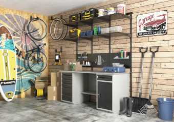 Перфопанель ПРАКТИК Home GP 45х40 белая, купить в Сыктывкаре