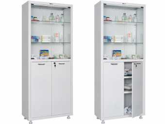 Медицинский шкаф HILFE МД 2 1670/SG, купить в Сыктывкаре