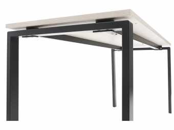 Стол NT 140x70 белое дерево/серый, купить в Сыктывкаре